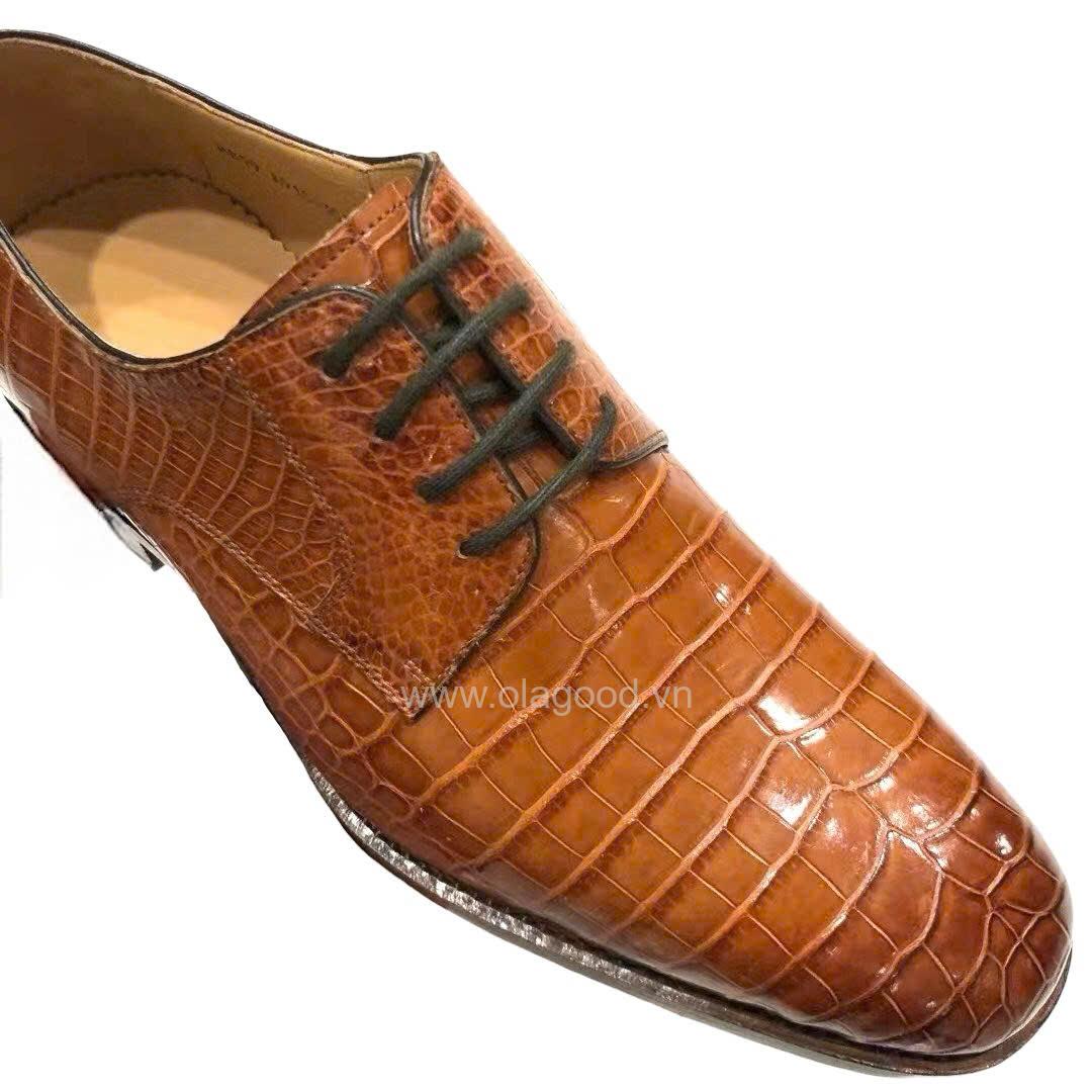 Giày da cá sấu Mỹ - Giày goodyear handmade - GGY0117S - Hình ảnh 6