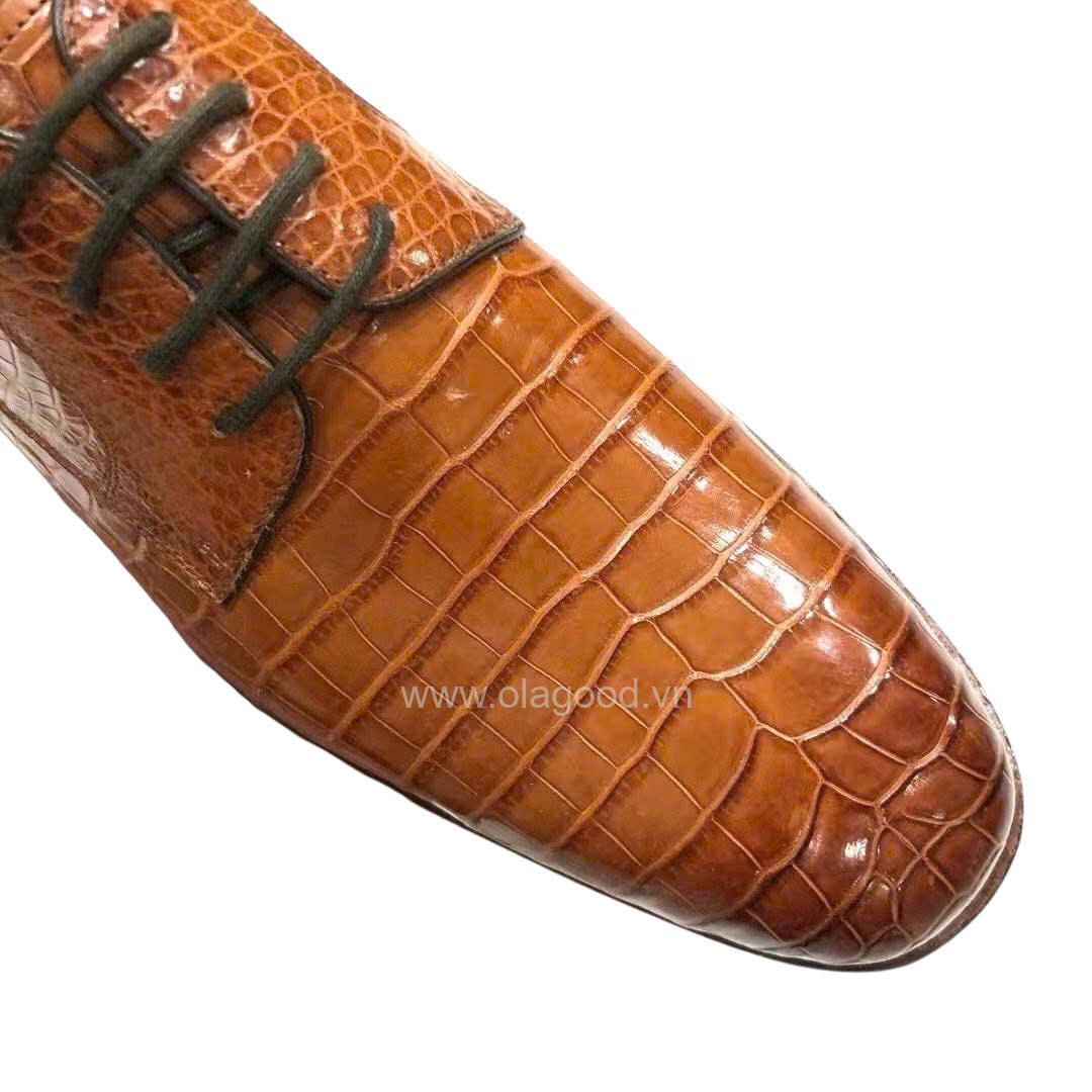 Giày da cá sấu Mỹ - Giày goodyear handmade - GGY0117S - Hình ảnh 7