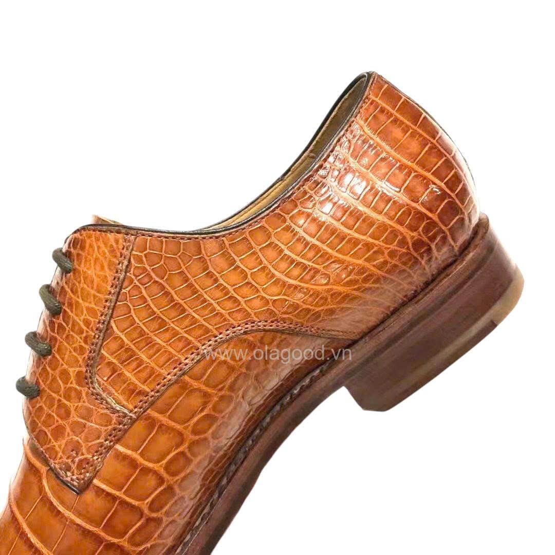 Giày da cá sấu Mỹ - Giày goodyear handmade - GGY0117S - Hình ảnh 8