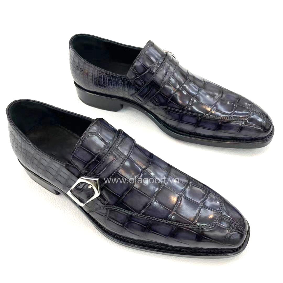 Giày goodyear handmade cá sấu - GGP0112S - Hình ảnh 11
