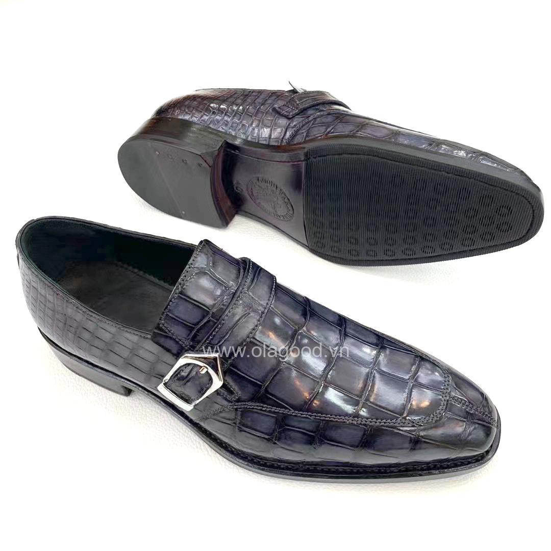 Giày goodyear handmade cá sấu - GGP0112S - Hình ảnh 12