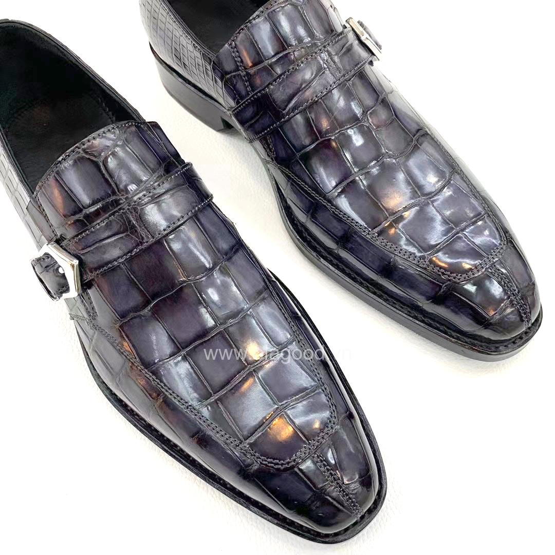 Giày goodyear handmade cá sấu - GGP0112S - Hình ảnh 13