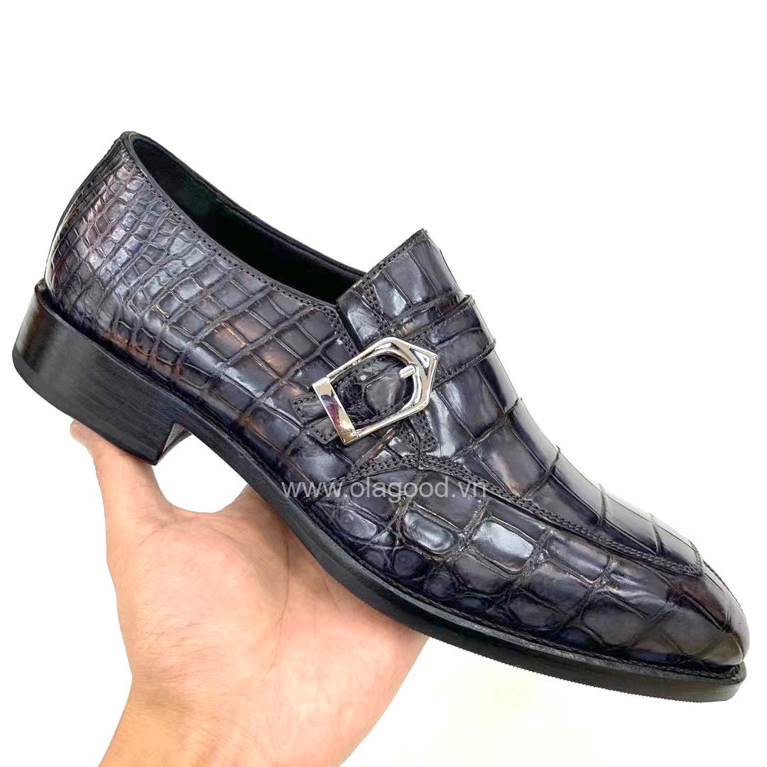 Giày goodyear handmade cá sấu - GGP0112S - Hình ảnh 15