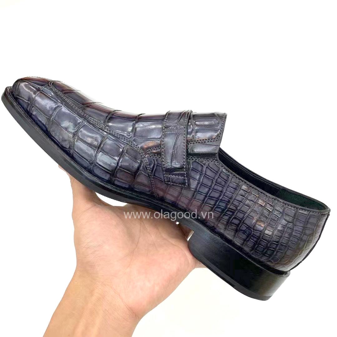 Giày goodyear handmade cá sấu - GGP0112S - Hình ảnh 16