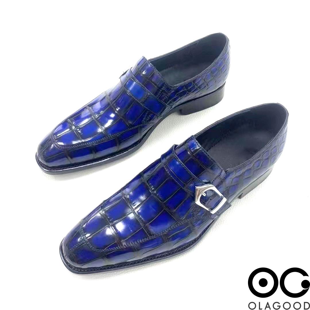 Giày goodyear handmade cá sấu - GGP0112S - Hình ảnh 2