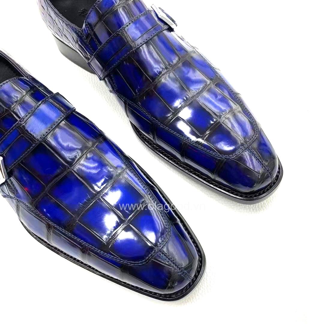 Giày goodyear handmade cá sấu - GGP0112S - Hình ảnh 5