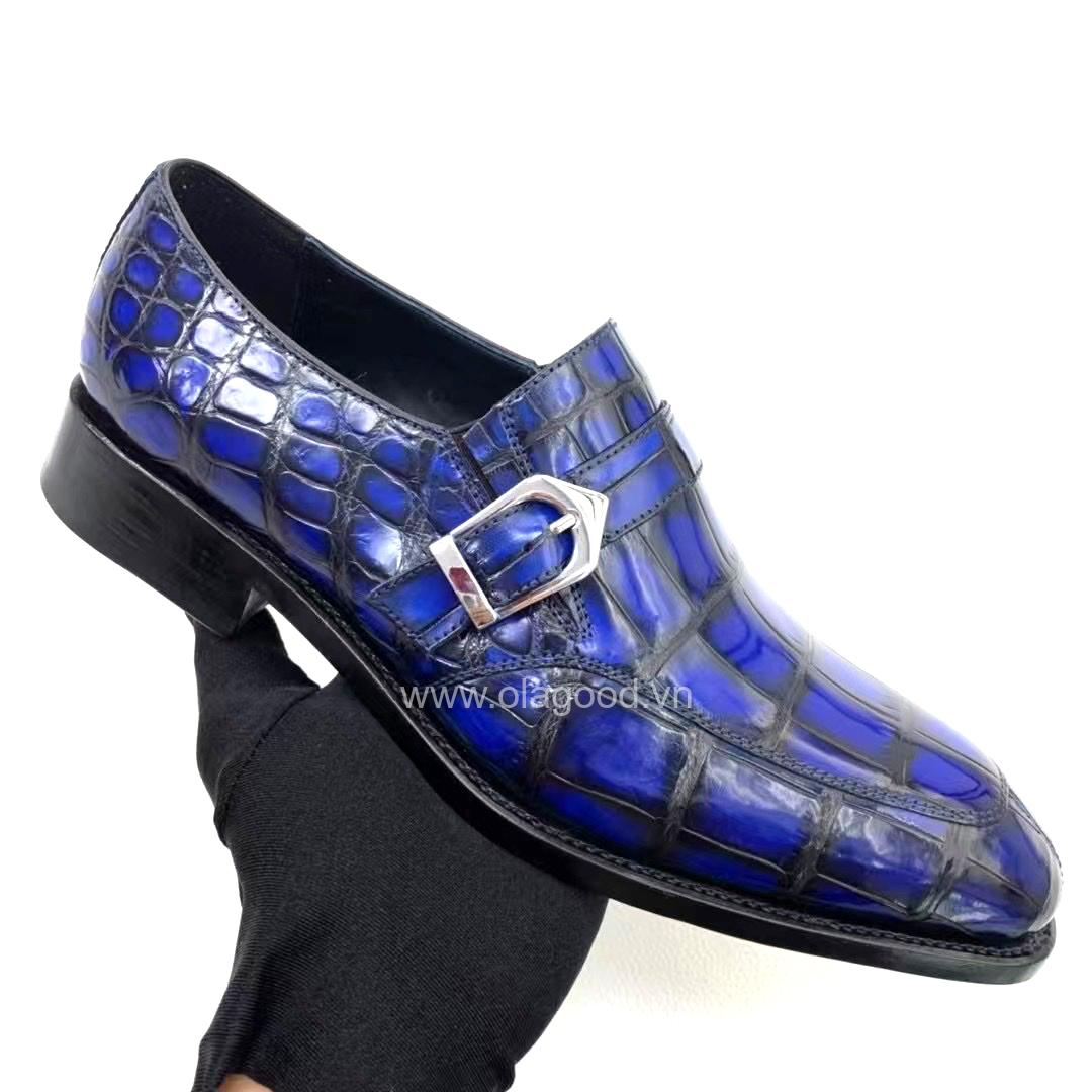 Giày goodyear handmade cá sấu - GGP0112S - Hình ảnh 6
