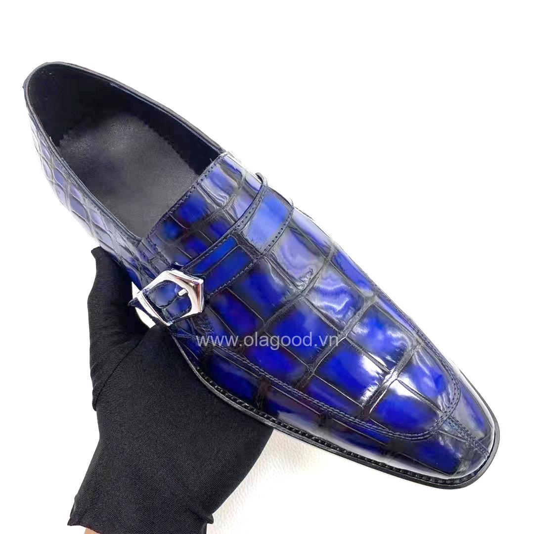 Giày goodyear handmade cá sấu - GGP0112S - Hình ảnh 7