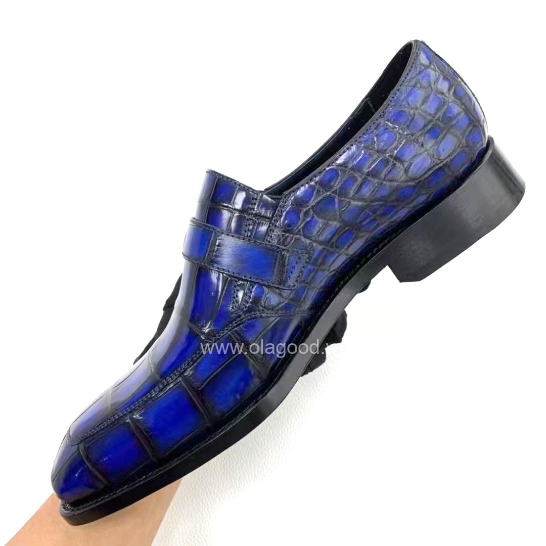 Giày goodyear handmade cá sấu - GGP0112S - Hình ảnh 8