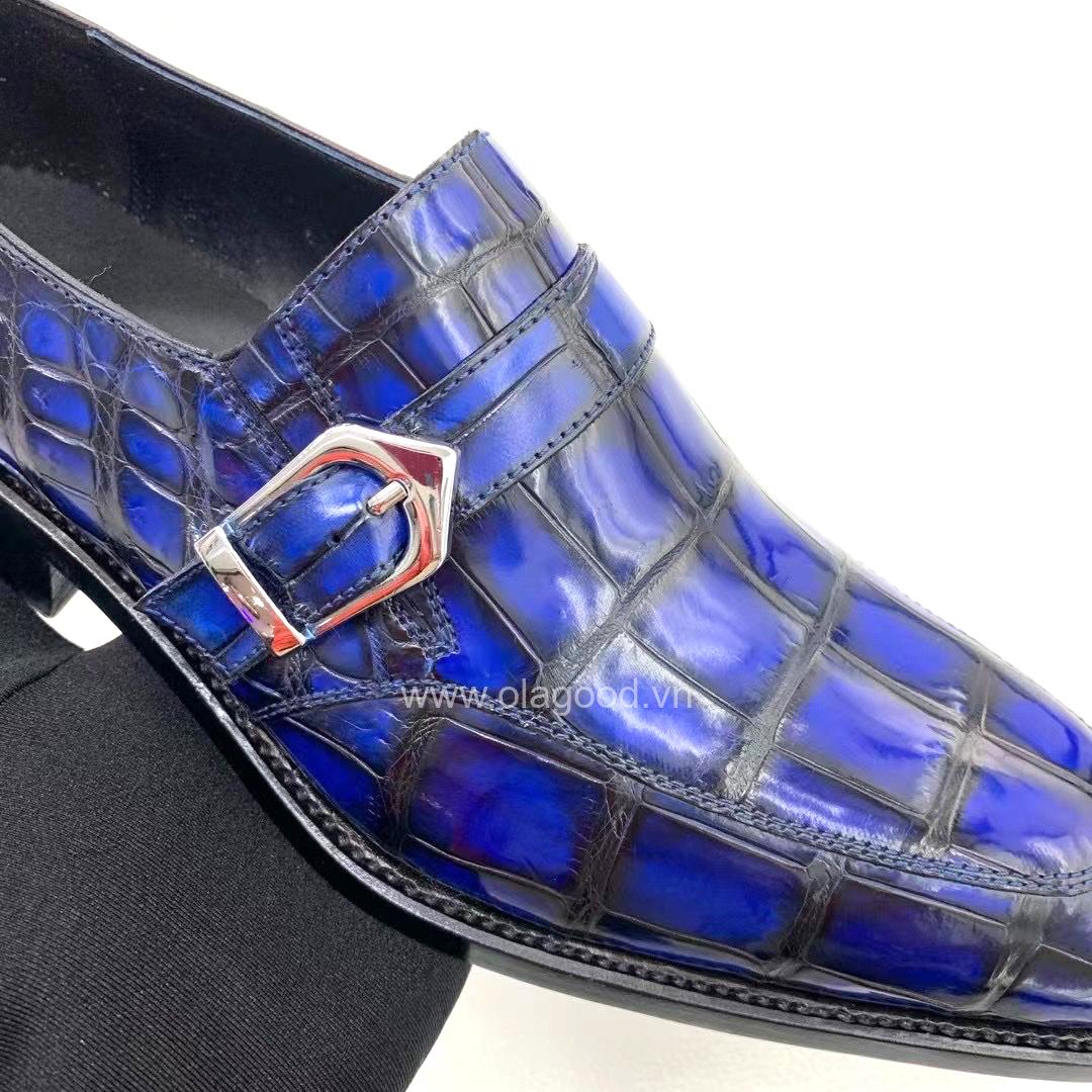 Giày goodyear handmade cá sấu - GGP0112S - Hình ảnh 9