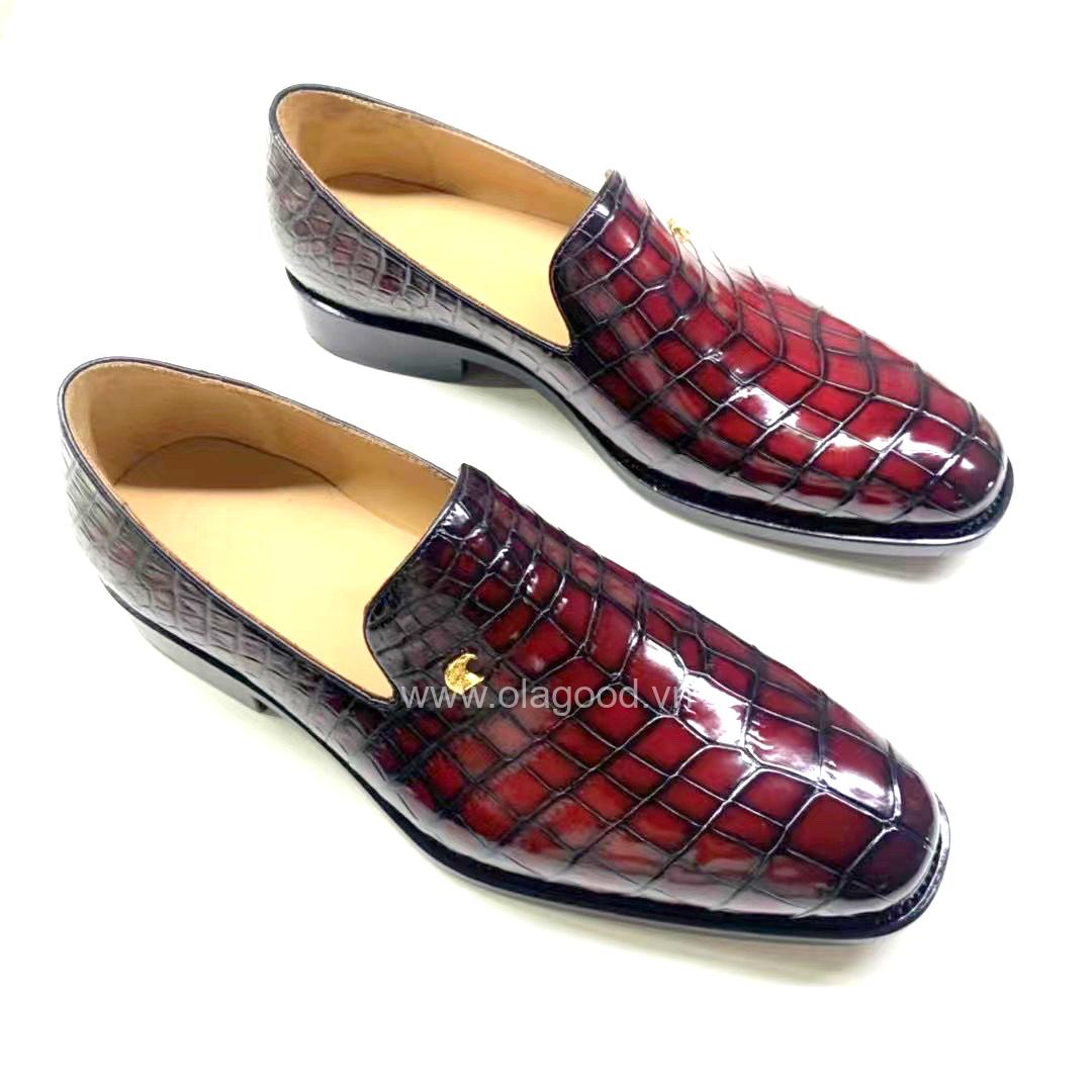 Giày goodyear handmade da cá sấu nam - GGP0111S - Hình ảnh 3