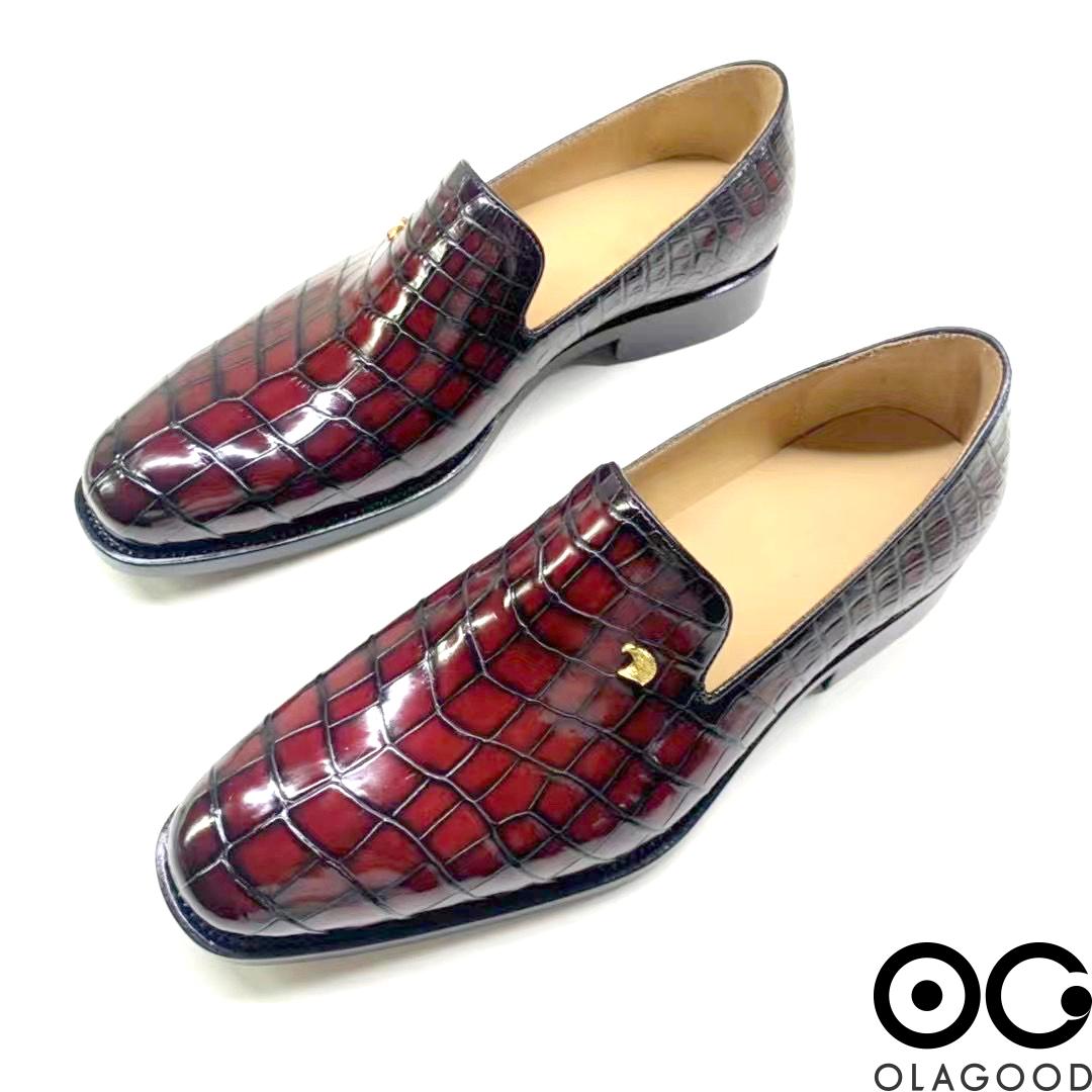 Giày goodyear handmade da cá sấu nam - GGP0111S - Hình ảnh 2