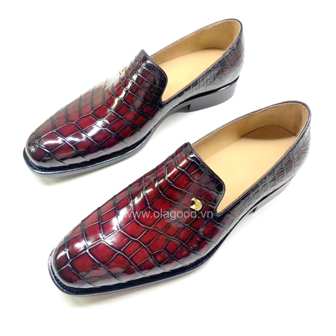 Giày goodyear handmade da cá sấu nam - GGP0111S