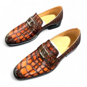 Giày patina cá sấu nam - GGP0113S