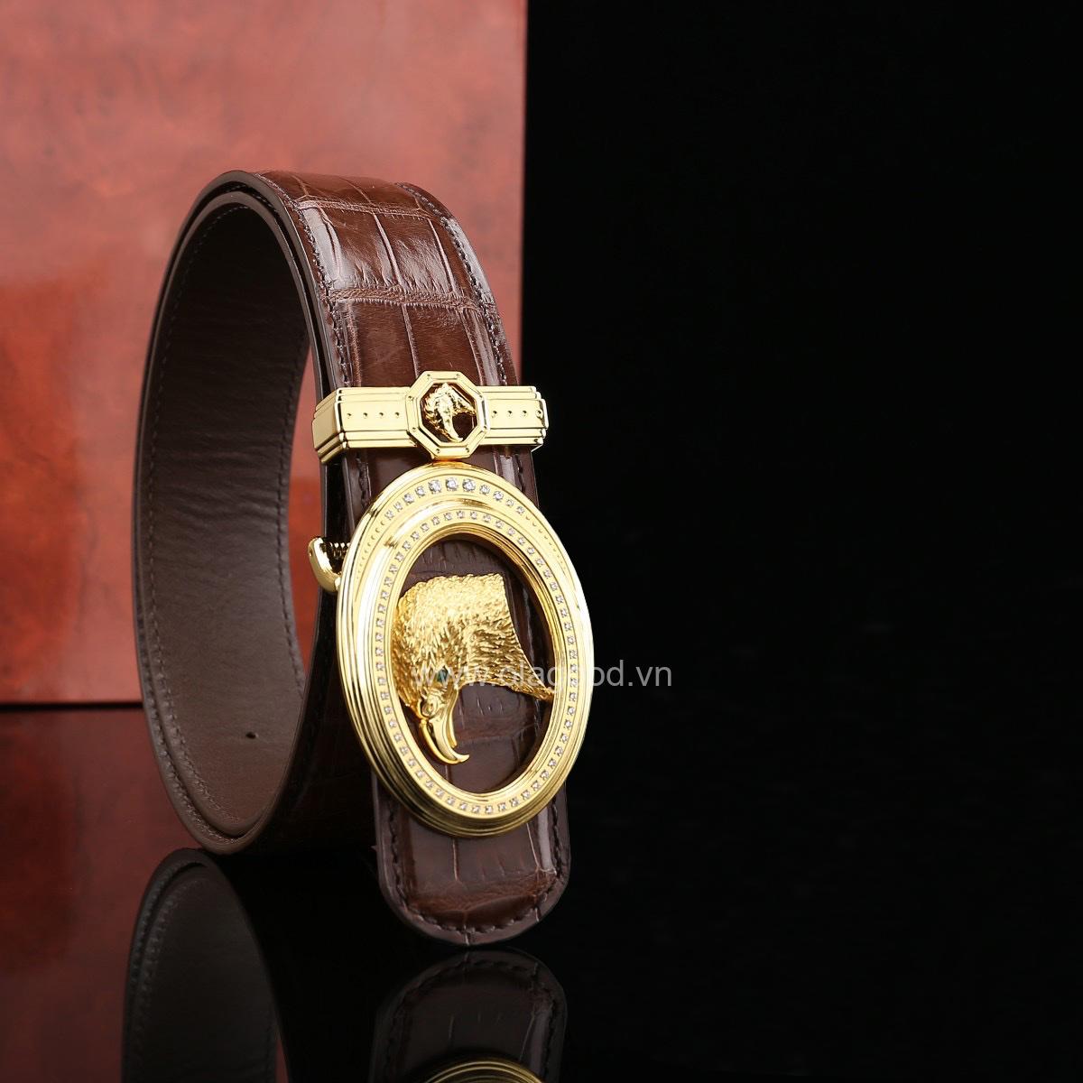 Thắt lưng da cá sấu - TLV016S - Hình ảnh 8