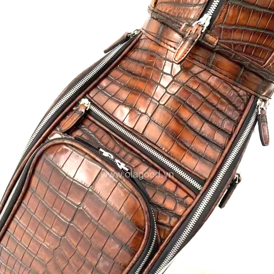 Túi chơi Golf da cá sấu - TG012S - Hình ảnh 4