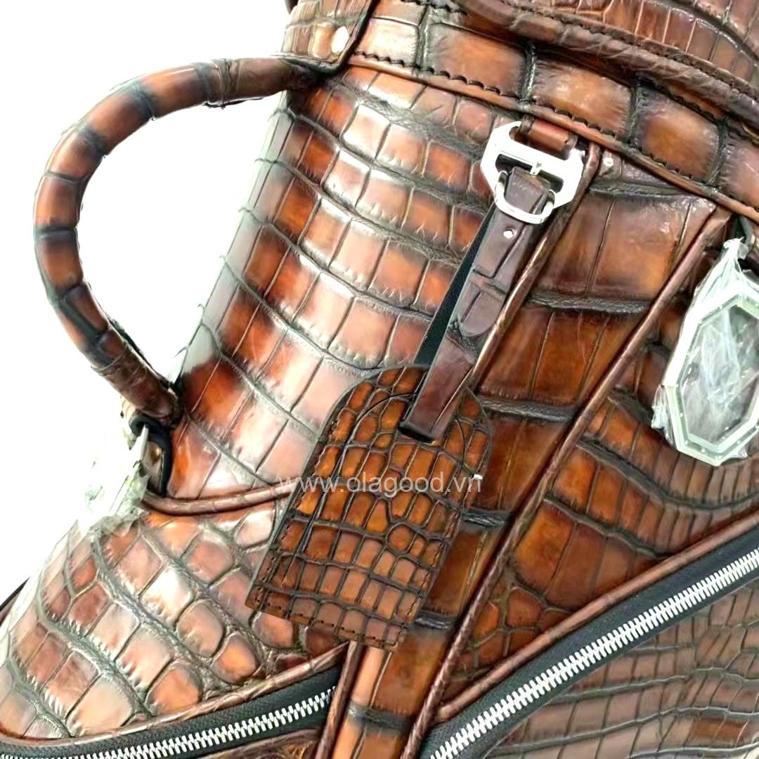Túi chơi Golf da cá sấu - TG012S - Hình ảnh 6