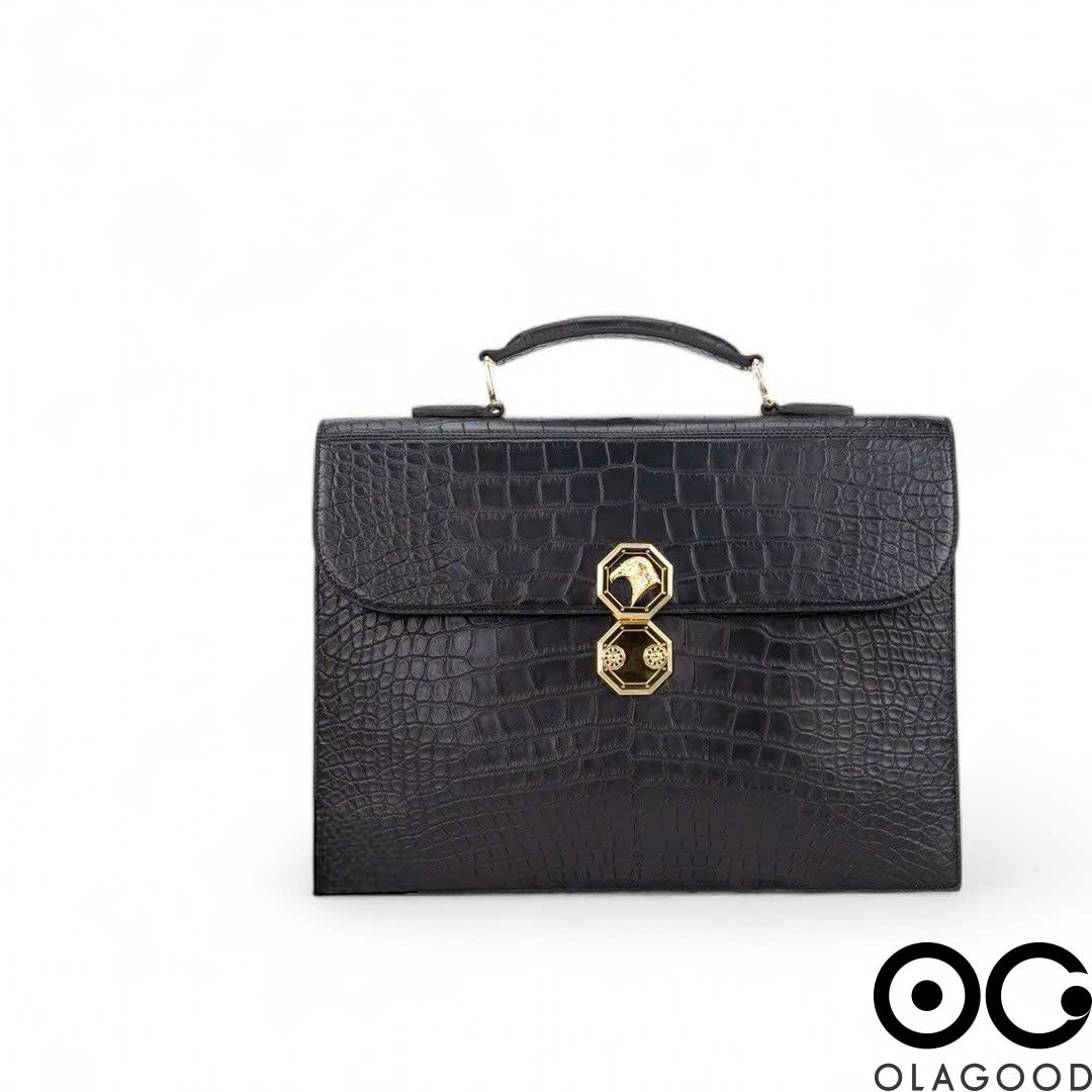 Cặp laptop da cá sấu Mỹ - CLT0119S - Hình ảnh 3