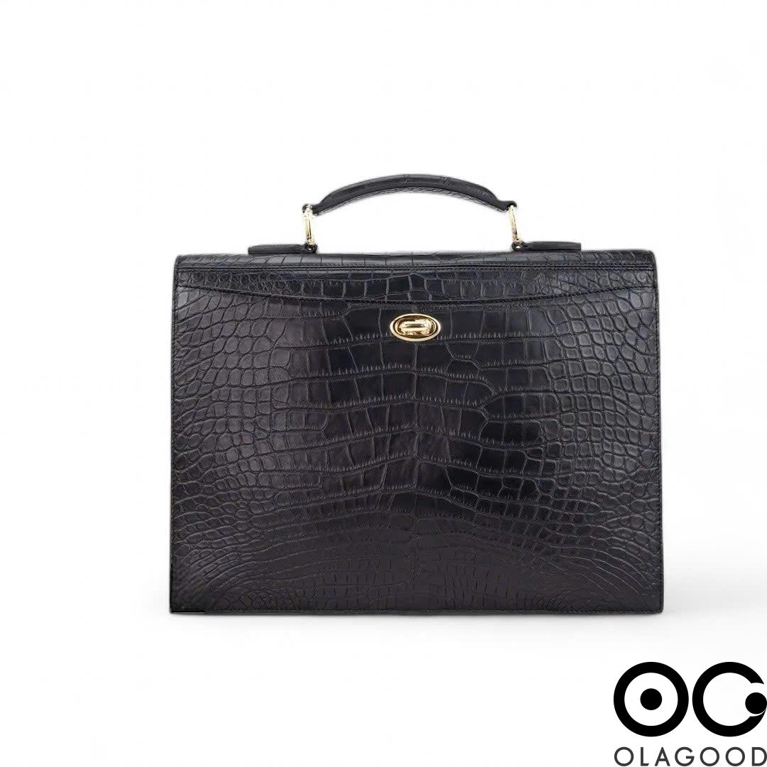 Cặp laptop da cá sấu Mỹ - CLT0119S - Hình ảnh 5