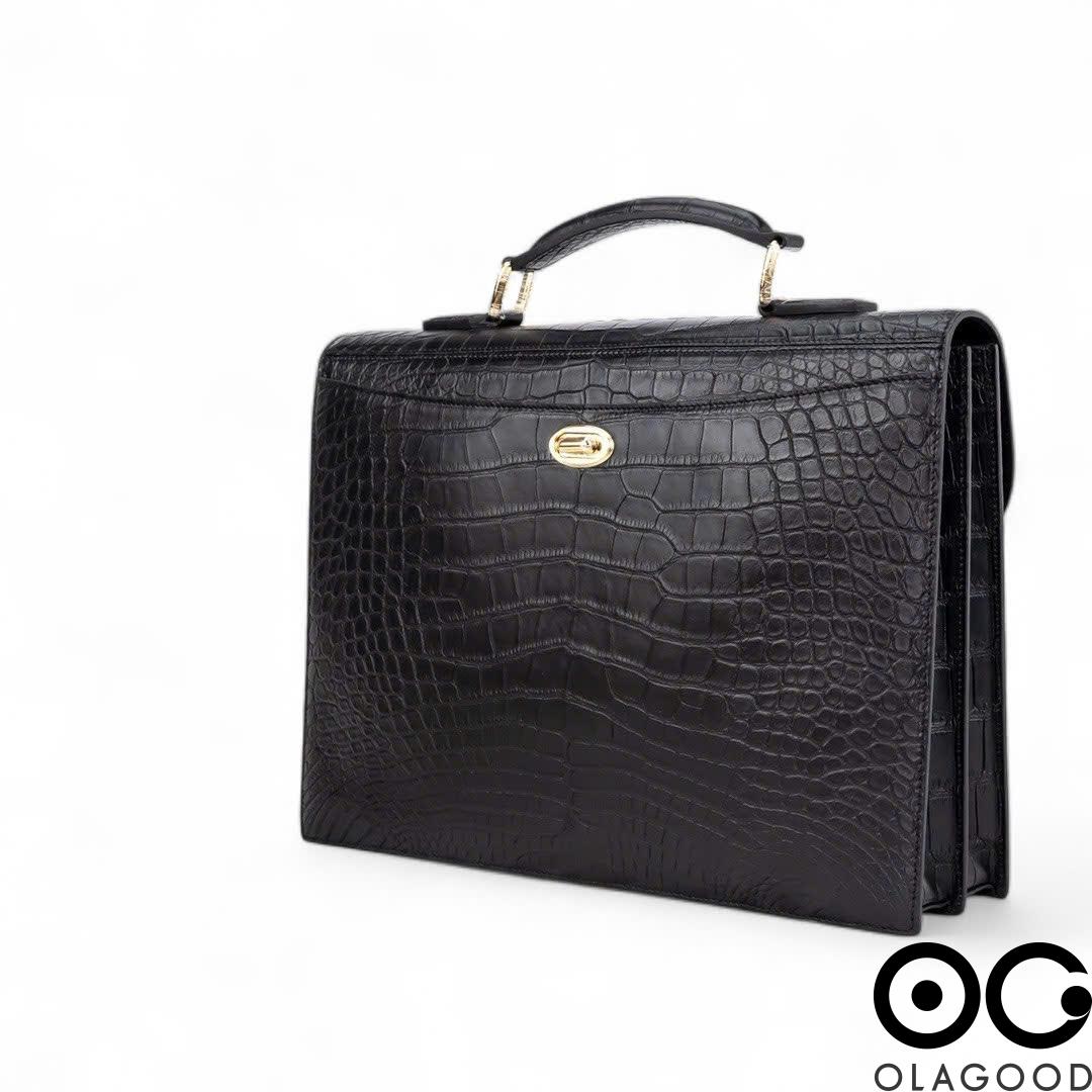 Cặp laptop da cá sấu Mỹ - CLT0119S - Hình ảnh 6