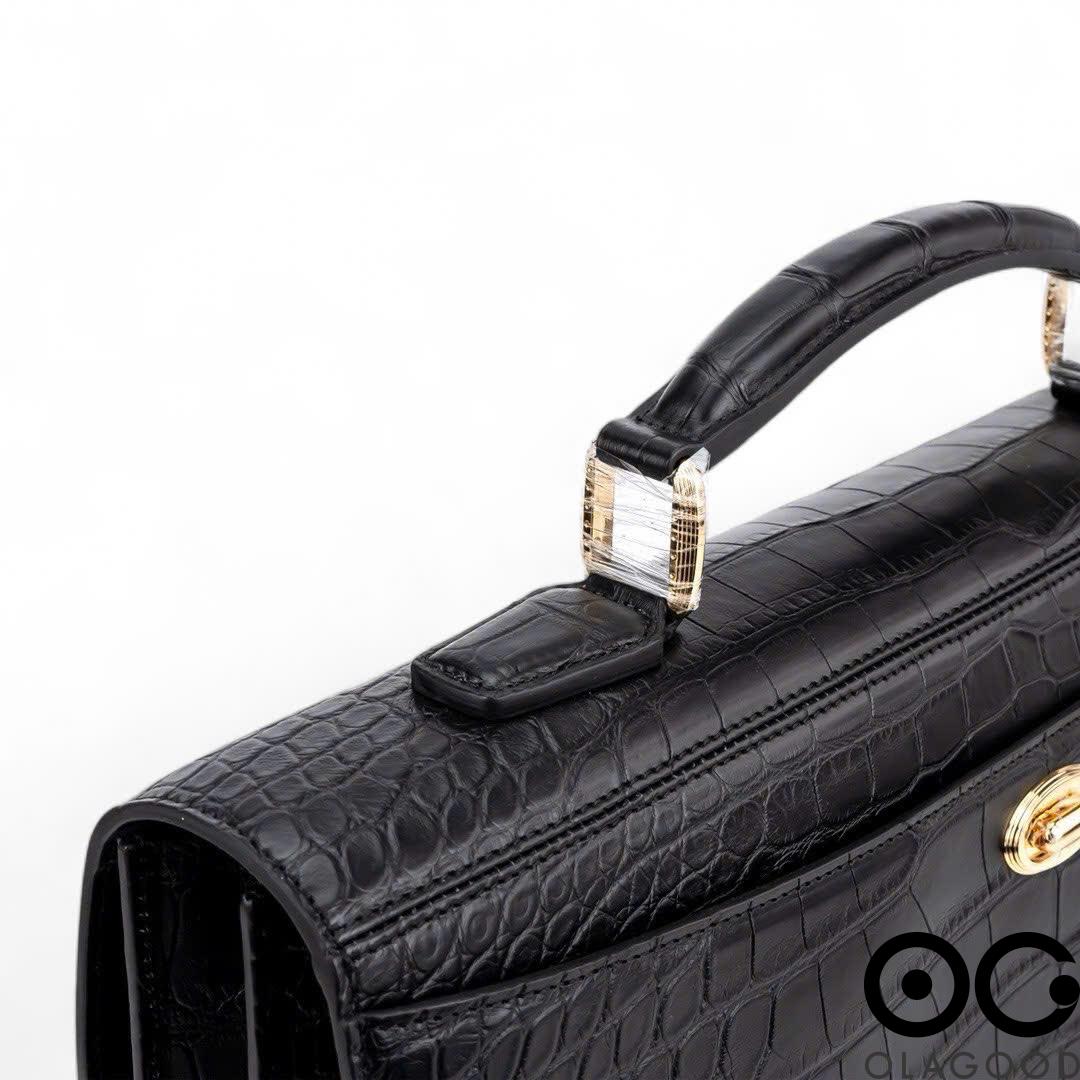 Cặp laptop da cá sấu Mỹ - CLT0119S - Hình ảnh 8