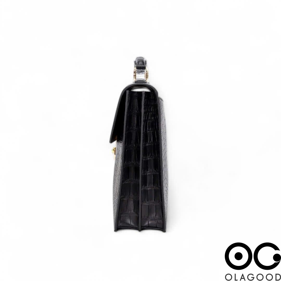 Cặp laptop da cá sấu Mỹ - CLT0119S - Hình ảnh 11