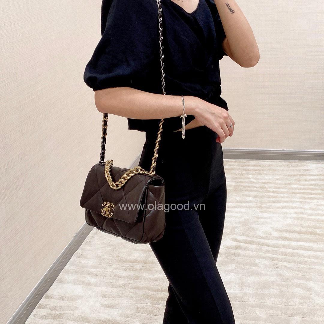 Túi xách Chanel 19 Flap Bag small size - CNFB024 - Hình ảnh 8