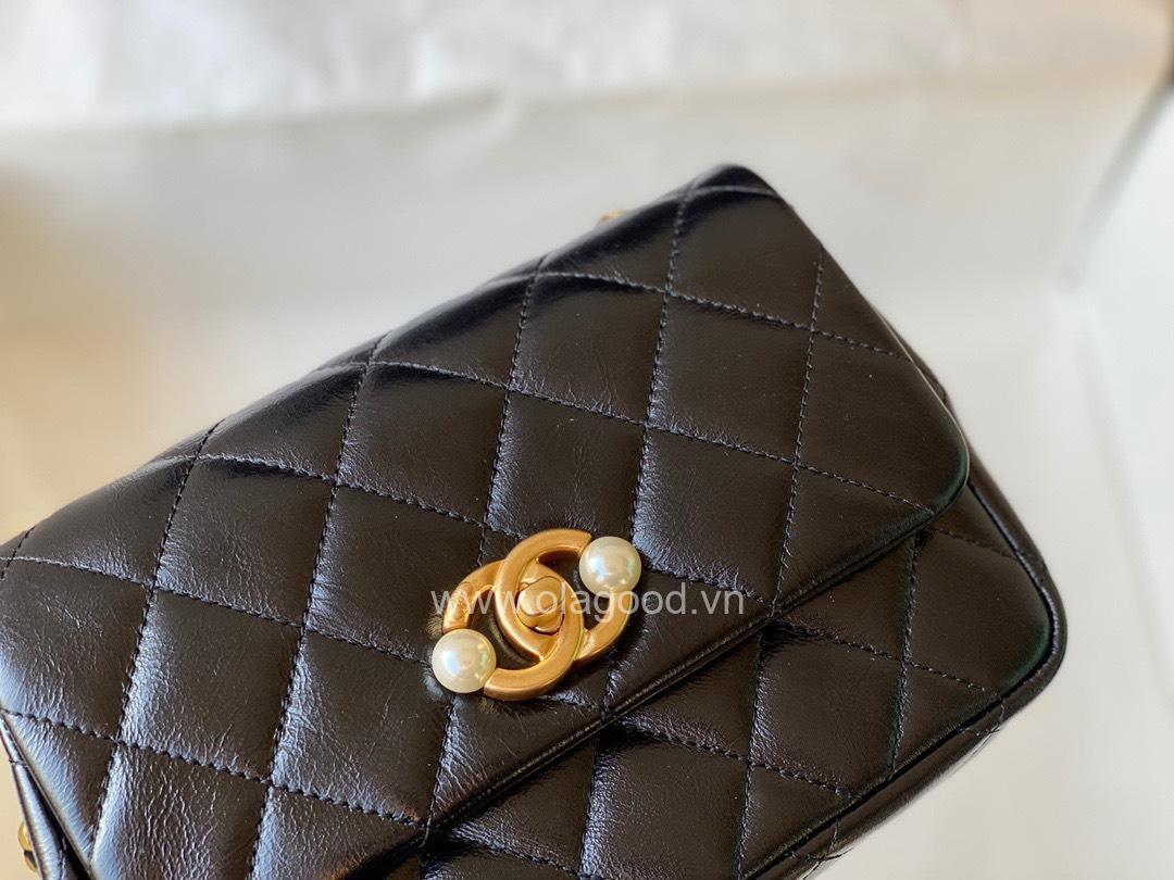 Túi xách Chanel Small flap bag ngọc trai – CNSL022 - Hình ảnh 5
