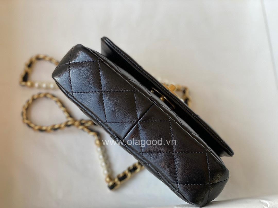 Túi xách Chanel Small flap bag ngọc trai – CNSL022 - Hình ảnh 7