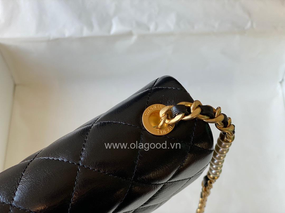 Túi xách Chanel Small flap bag ngọc trai – CNSL022 - Hình ảnh 8