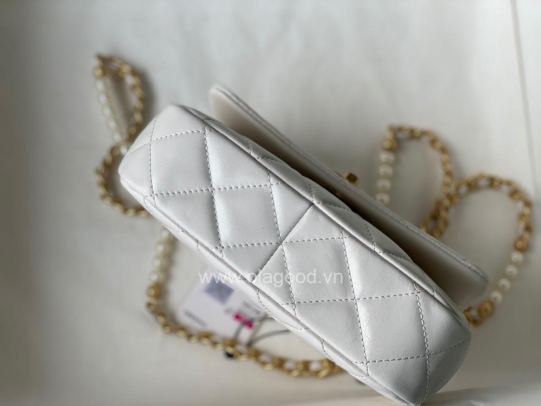 Túi xách Chanel Small flap bag ngọc trai - CNSL021 - Hình ảnh 5