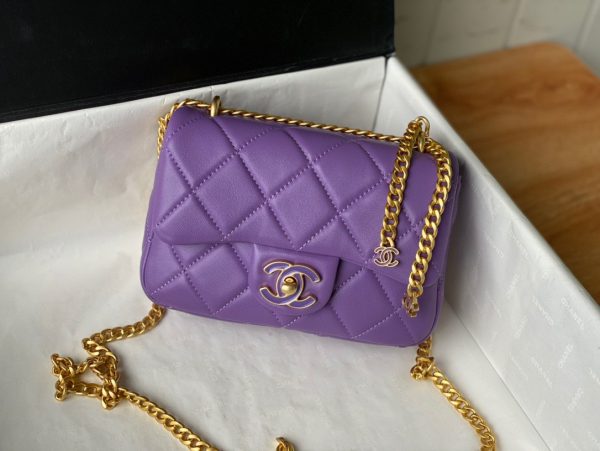 Túi xách Chanel mini flap bag - CNML025 - Olagood
