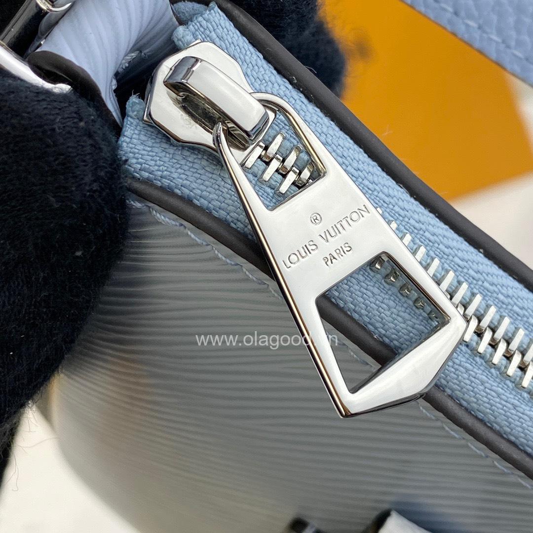 Túi xách LV Louis Vuitton Marelle Epi Bleu Nuage Blue- LVME022 - Hình ảnh 10