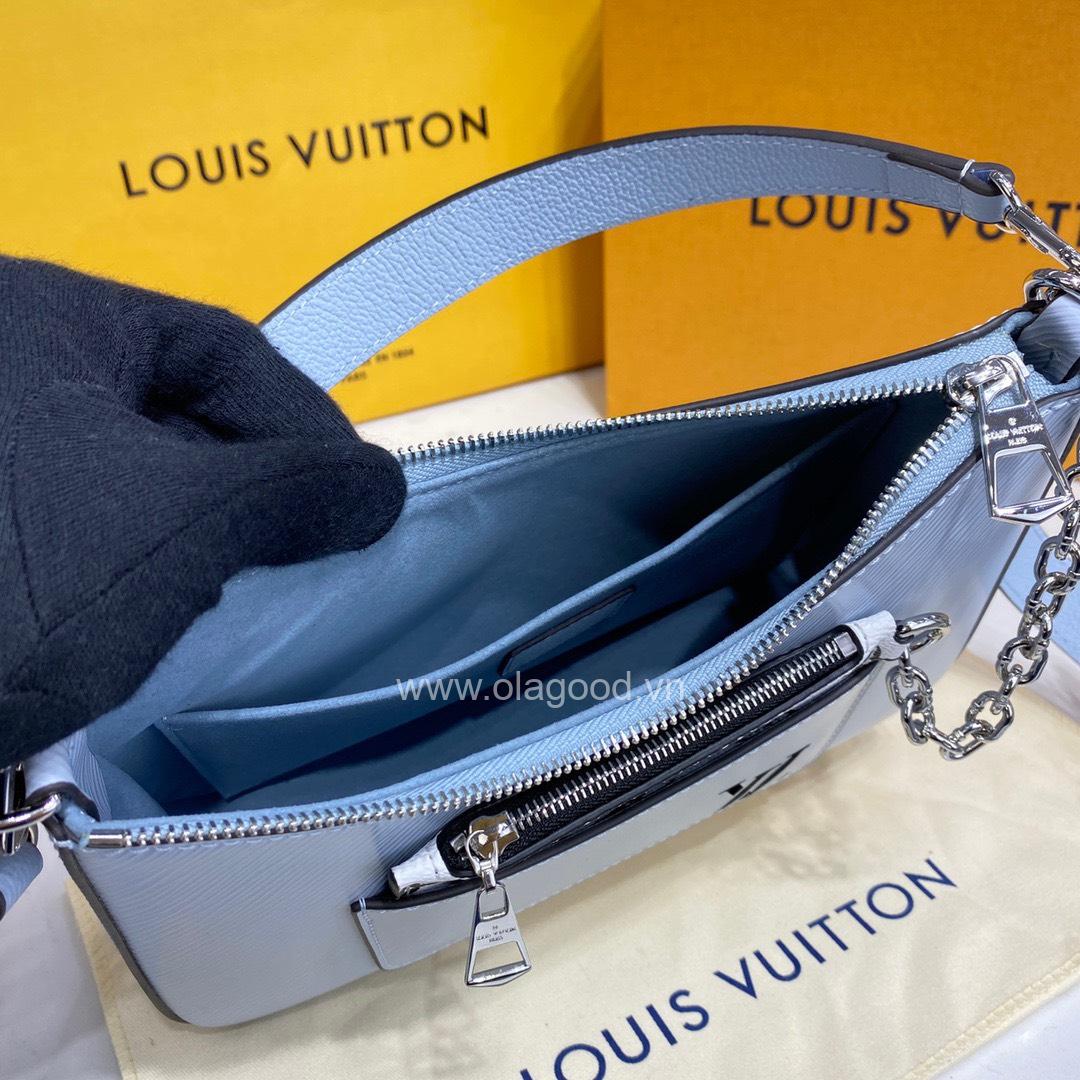 Túi xách LV Louis Vuitton Marelle Epi Bleu Nuage Blue- LVME022 - Hình ảnh 12