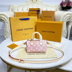 Túi xách LV Louis Vuitton Nano Speedy Pink - LVNS021