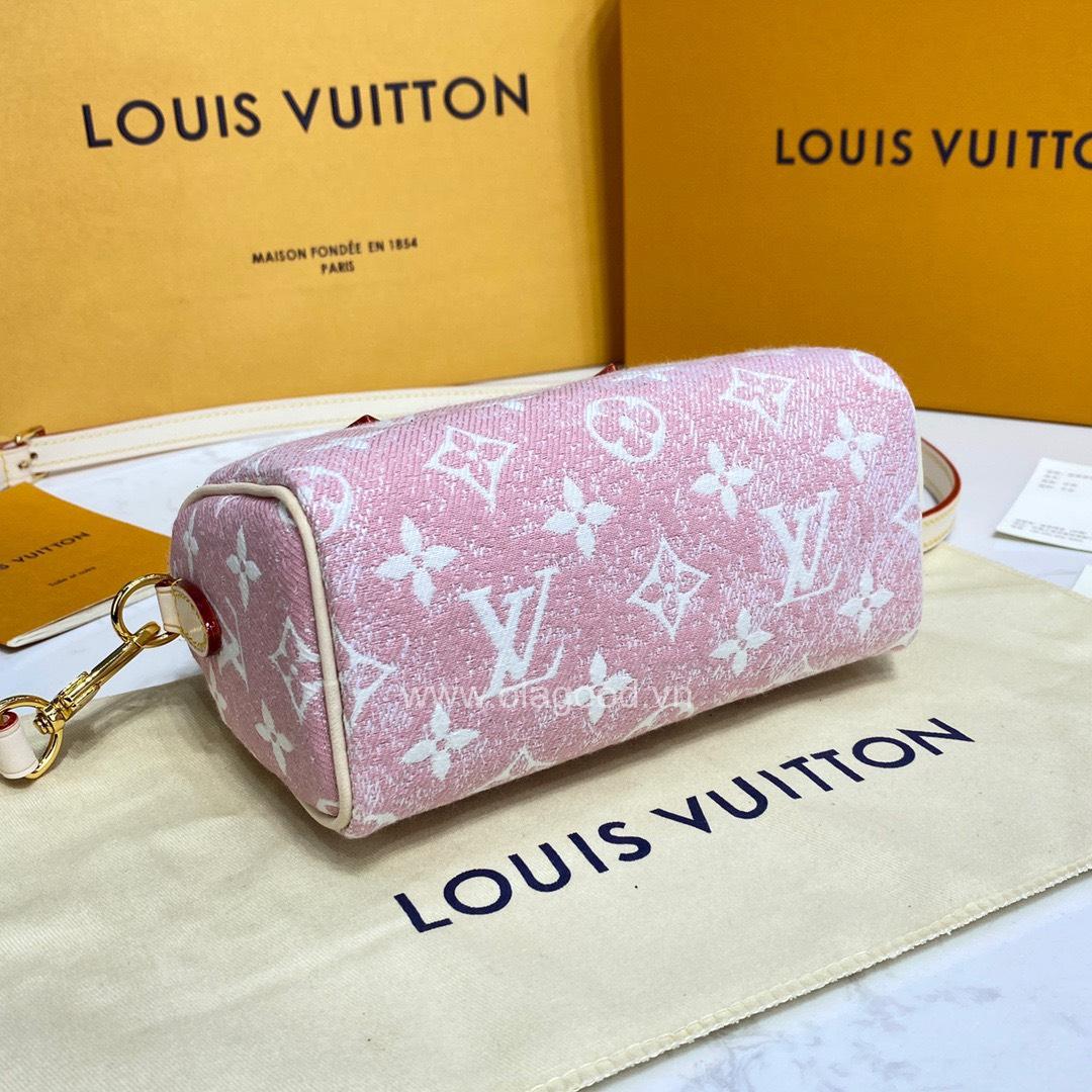 Túi xách LV Louis Vuitton Nano Speedy Pink - LVNS021 - Hình ảnh 4