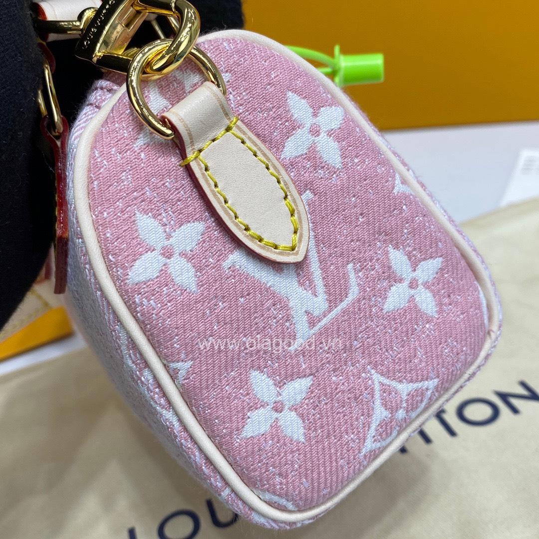 Túi xách LV Louis Vuitton Nano Speedy Pink - LVNS021 - Hình ảnh 5