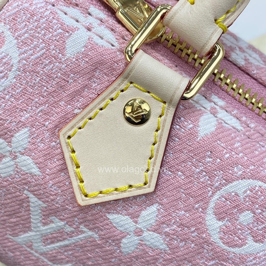 Túi xách LV Louis Vuitton Nano Speedy Pink - LVNS021 - Hình ảnh 6