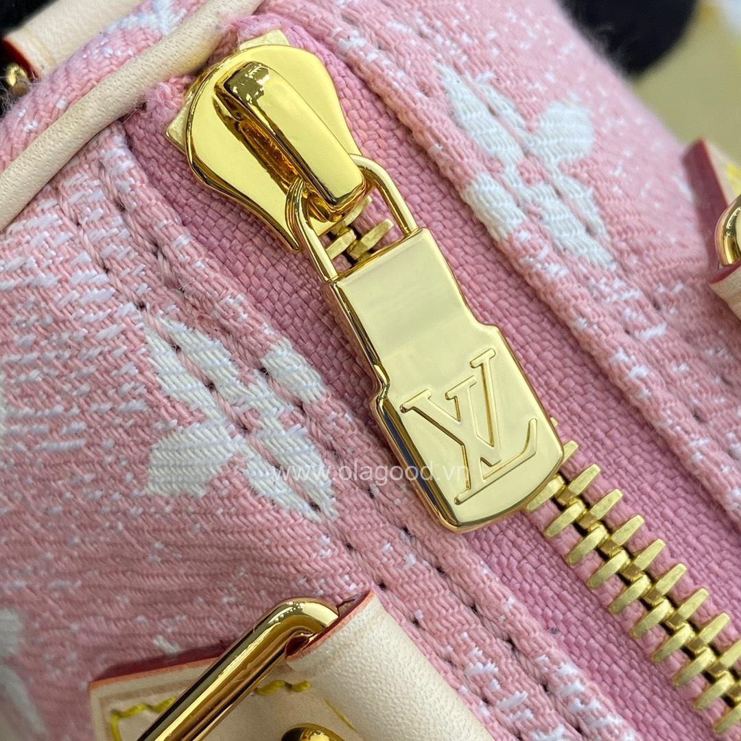 Túi xách LV Louis Vuitton Nano Speedy Pink - LVNS021 - Hình ảnh 8