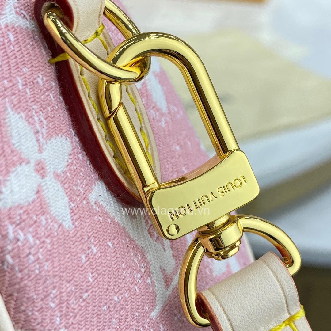 Túi xách LV Louis Vuitton Nano Speedy Pink - LVNS021 - Hình ảnh 9