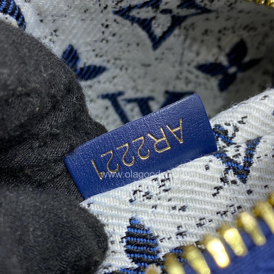 Túi xách LV Louis Vuitton Nano Speedy blue - LVNS022 - Hình ảnh 12