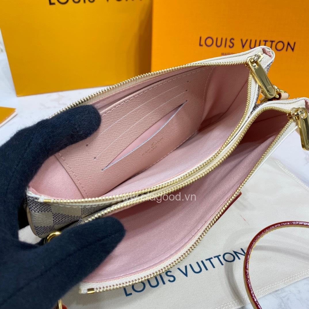 Túi xách LV Louis Vuitton Pochette Double Zip - LVPD022 - Hình ảnh 11