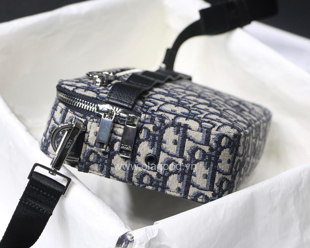 Túi Dior Black Safari Messenger Bag - DOSM021 - Hình ảnh 5