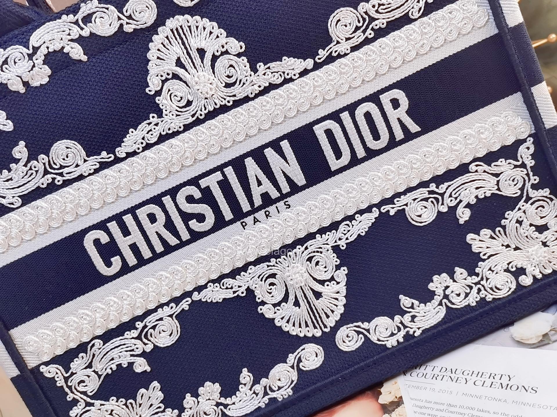 Túi Large Dior Book Tote - DOBT021 - Hình ảnh 12