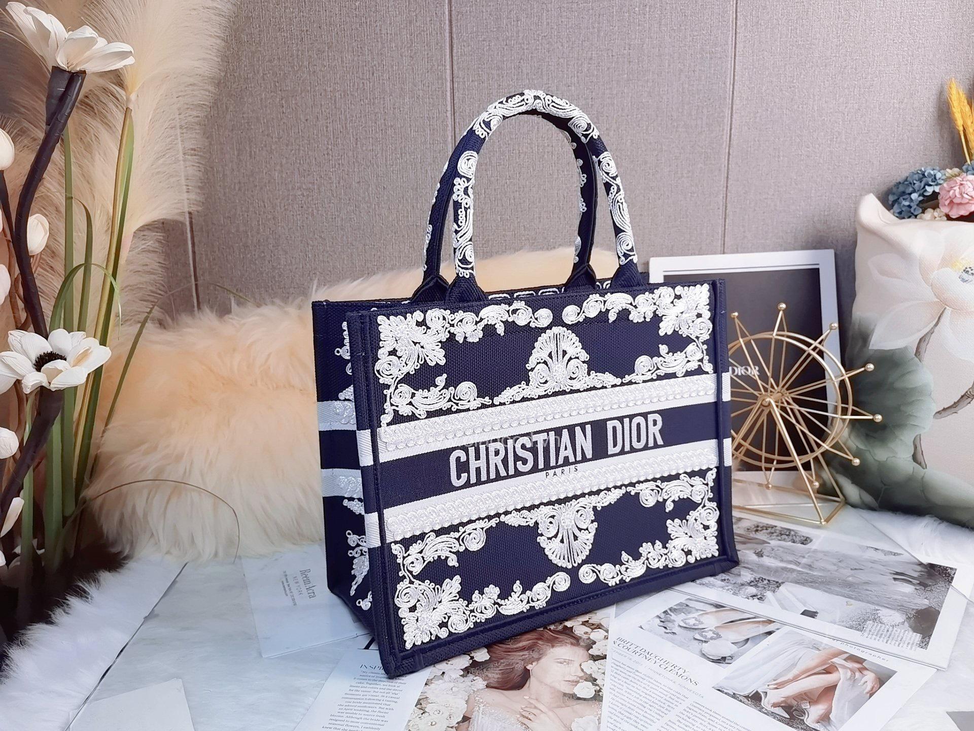 Túi Large Dior Book Tote - DOBT021 - Hình ảnh 5