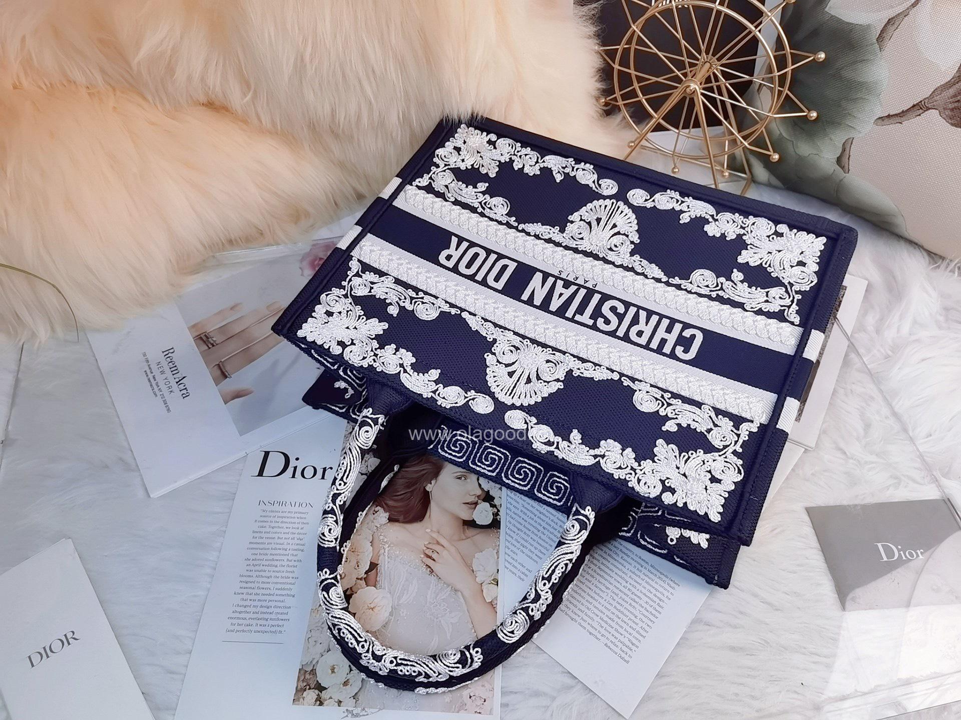 Túi Large Dior Book Tote - DOBT021 - Hình ảnh 6