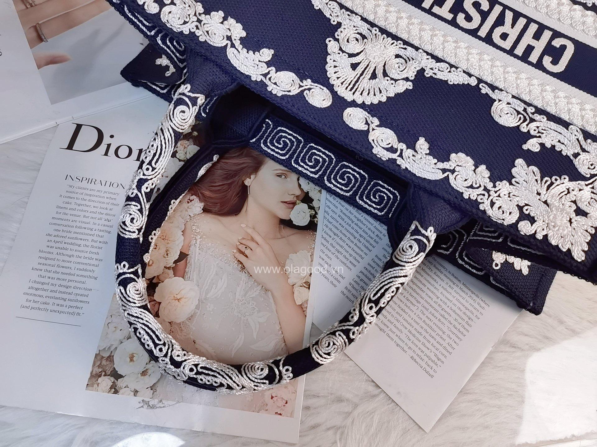 Túi Large Dior Book Tote - DOBT021 - Hình ảnh 7