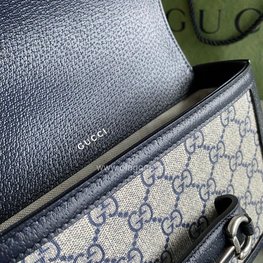 Túi Xách Gucci Horsebit 1955 Mini - GCHM021 - Hình ảnh 9