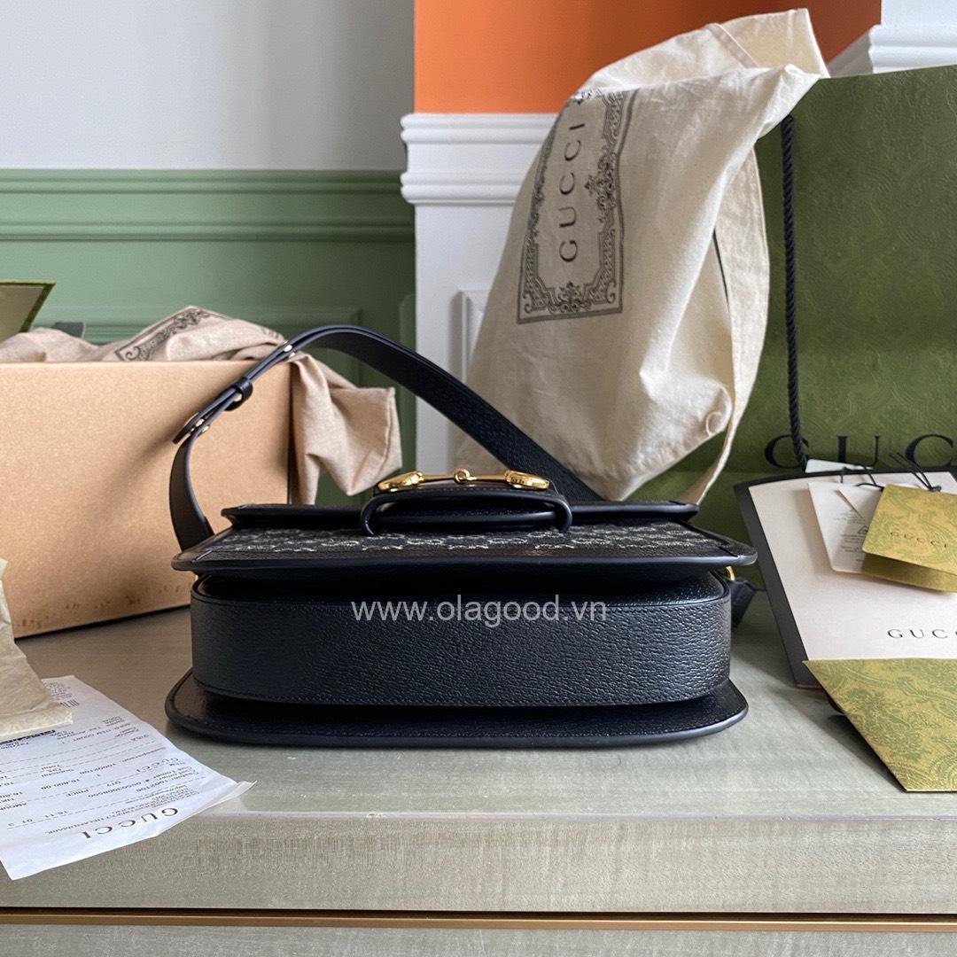 Túi Xách Gucci Horsebit 1955 Small - GCHS021 - Hình ảnh 6
