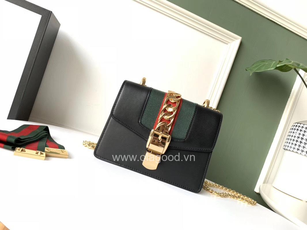 Túi Xách Gucci Sylvie Mini Leather - GCS021